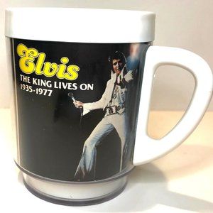 SOLD 1977 Elvis Presley Memorial Dawn Thermal Mug